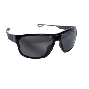 Carrera Men's Wraparound Sport Polarized Sunglasses - Black / Grey Mirror - NWT